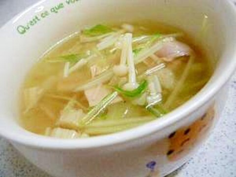 **あっさり☆きのこスープ**